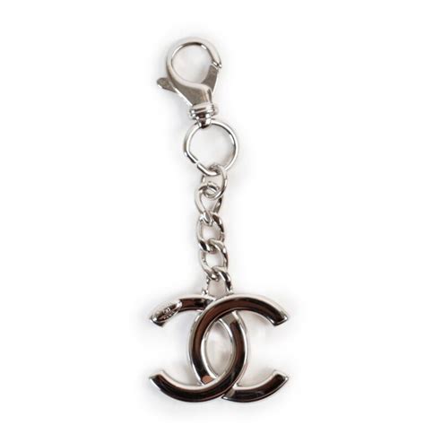 chanel keychain charm|chanel keychain price.